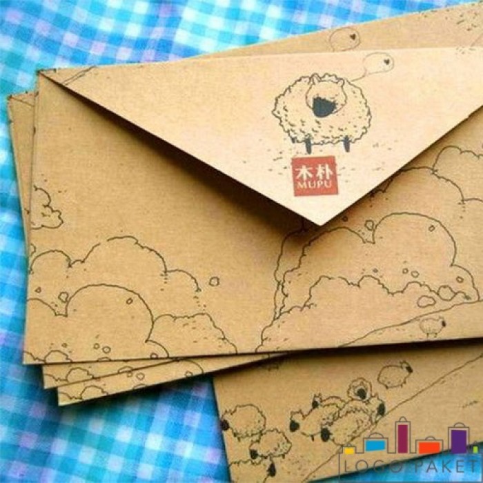 Как украсить письмо. Красивый конверт. Оригинальный конверт. Крафтовый конверт. Декорированные конверты.