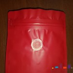 Восьмишовные пакеты с клапаном дегазации 13.5x26.5+7.5