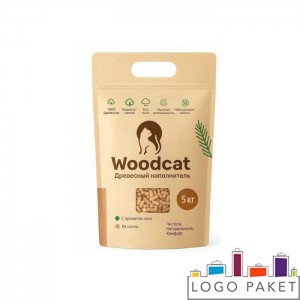 Гассет-пакеты с вырубной ручкой и прозрачным окном