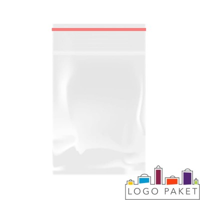 Белый zip-lock пакет 