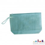 Пакет ПВД матовый с бегунком и шнурком для запястья