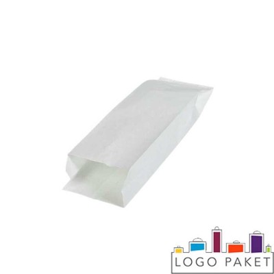 Белый крафт-пакет без ручек 