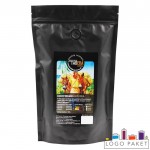 Пакет дой-пак для кофе с зип-замком и клапаном дегазации