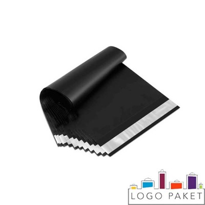 Курьерские пакеты черные 240х320 мм