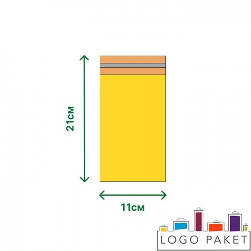 Курьерские пакеты 110х210 мм
