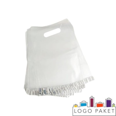 Курьерский пакет прозрачный с ручкой