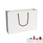 Матовый пакет с ручками 