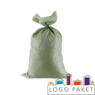 Зеленые полипропиленовые мешки для цемента 