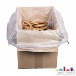 Пакет–вкладыш ПНД 90х60 см прозрачный, плотность 30 мкм