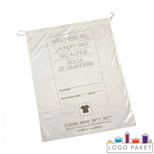 Пакеты для белья ПВД с завязками 39х60+5 см 