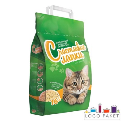Крафт-пакет для наполнителя кошачьего туалета