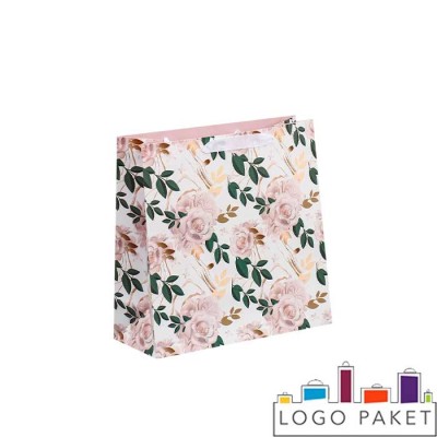 Пакет подарочный квадратный