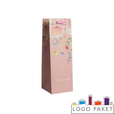 Подарочный пакет под бутылку