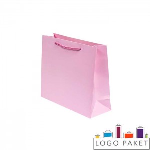 Розовые пакеты подарочные