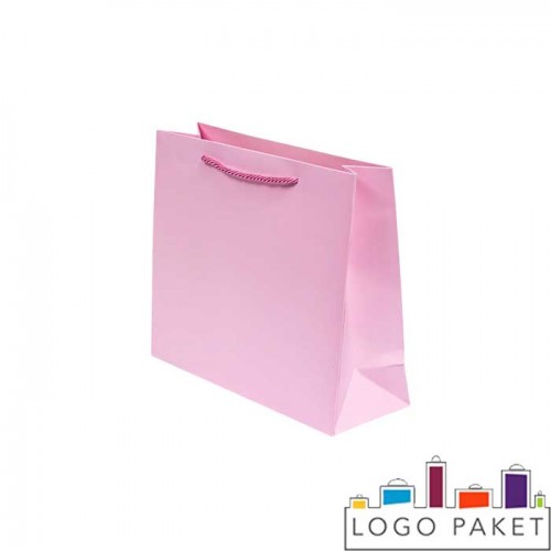 Розовые пакеты подарочные