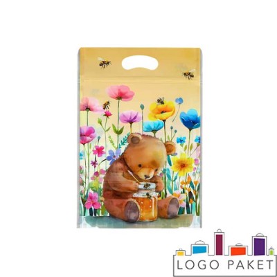 Подарочный пакет с замком zip-lock