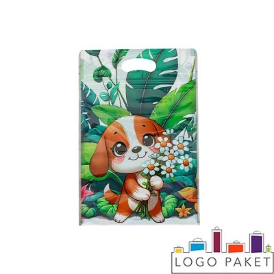 Подарочный пакет с замком zip-lock