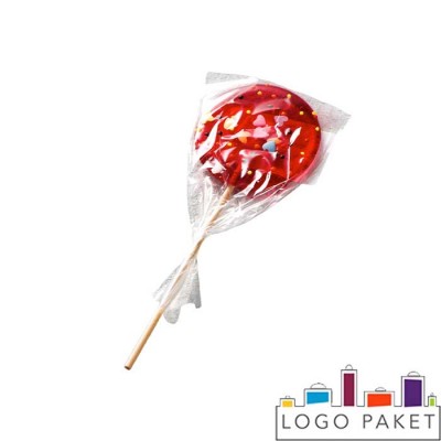 Прозрачные пакетики для леденцов с логотипом 