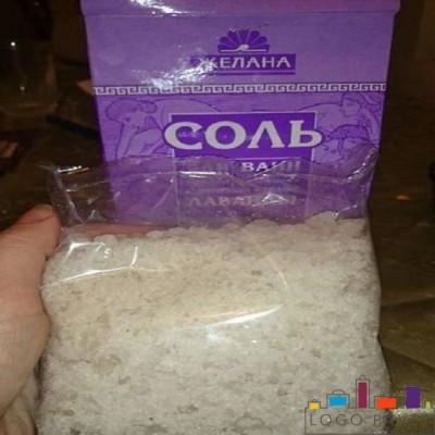 Вакуумный пакет для соли для ванной