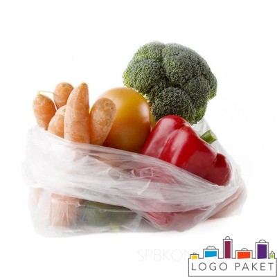 Прозрачные упаковочные пакеты с овощами