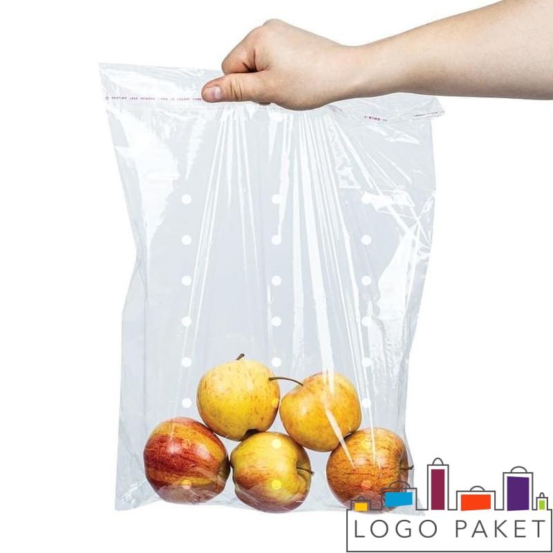 Пакеты с перфорацией для фруктов