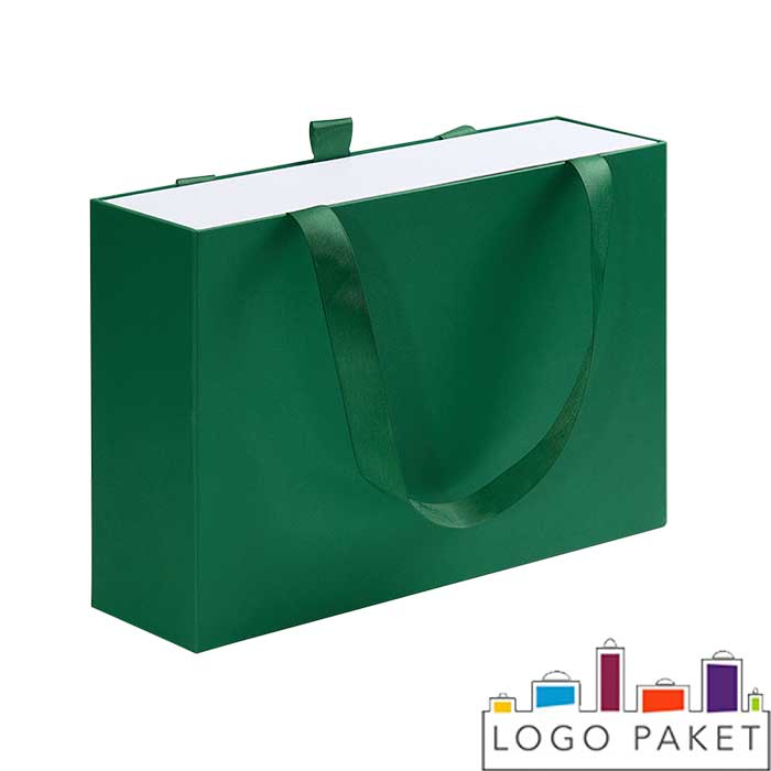 Репсовые ленты для ручек зеленые