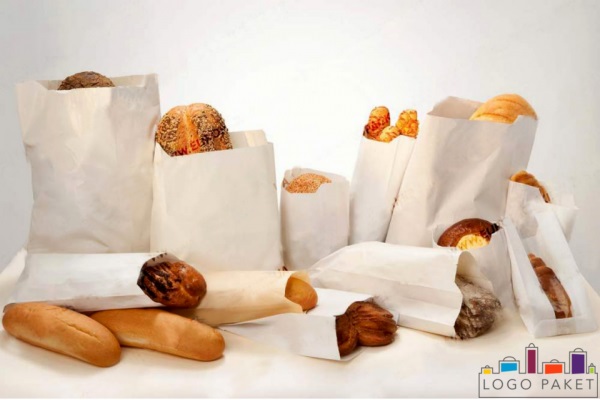 Бумажные пакеты для хлеба, открытого типа, без окна