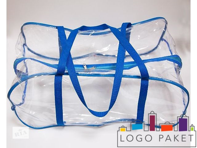 Прозрачные сумки из ПВХ для упаковки вещей
